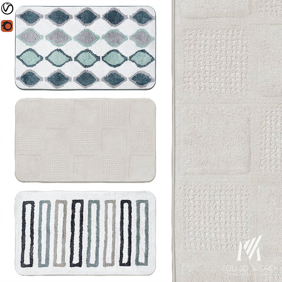 bath rugs  ten
